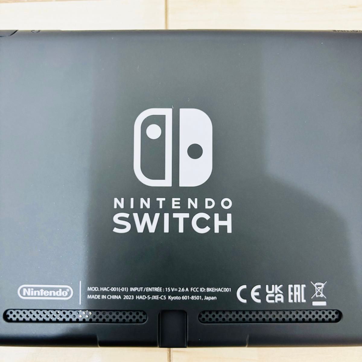 未使用に近い】2024年8月購入 バッテリー強化版 Nintendo Switch