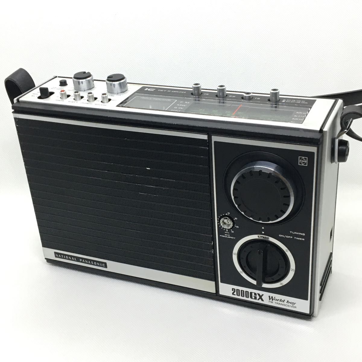 動作品】整備品 NATIONAL PANASONIC RF-868D World boy 2000GX