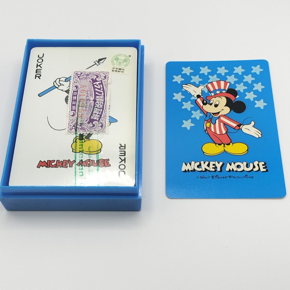 新品】ディズニー ミッキー トランプ レア レトロ 未開封 希少品