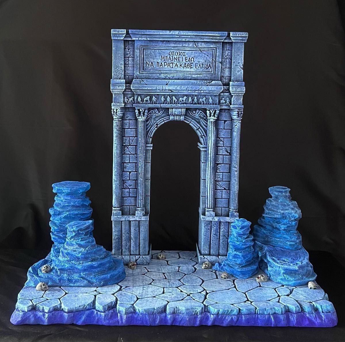 聖闘士聖衣神話対応 冥界の門のジオラマベース｜Yahoo!フリマ（旧