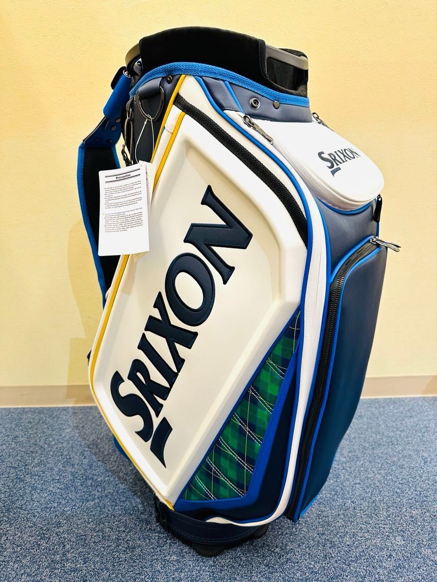 松山英樹 SRIXON TOURモデルキャディバッグ スリクソン ネイビー