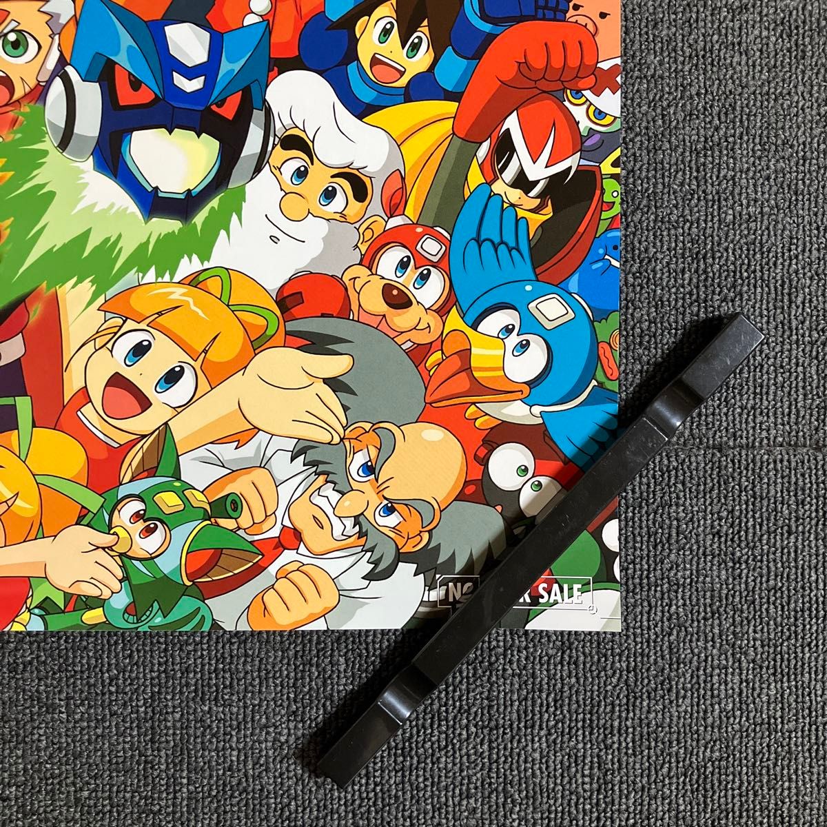 ロックマン20周年記念イベント』非売品ポスター CAPCOM カプコン X