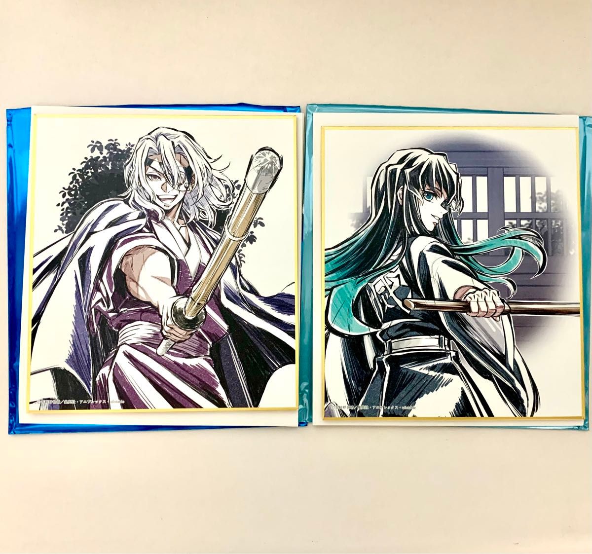 鬼滅の刃 時透無一郎 宇髄天元 柱描き下ろしイラスト ランダムデザイン