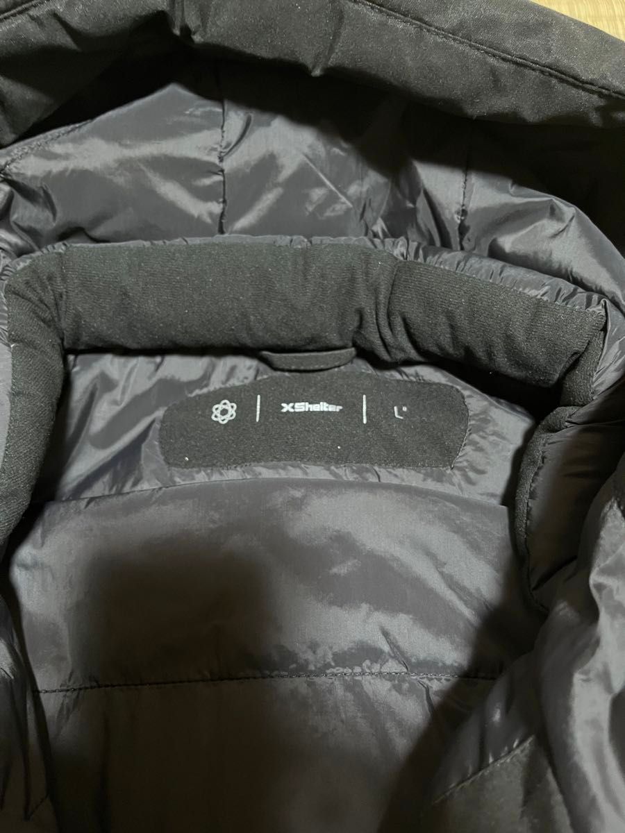 新品 エックスシェルター 断熱防水防寒ジャケット L ブラック