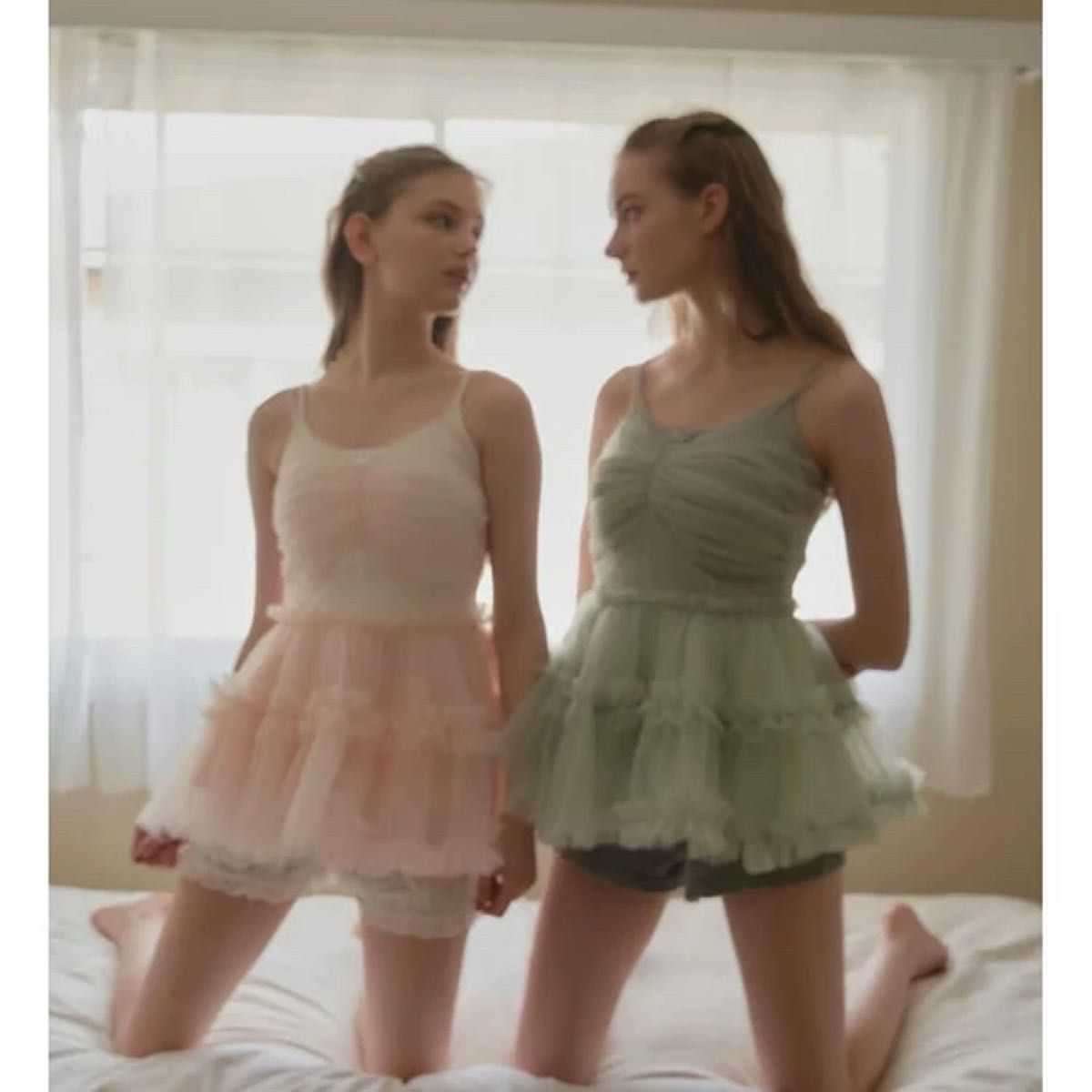 Ballerina fairy tulle peplum tops トリートユアセルフ｜Yahoo!フリマ