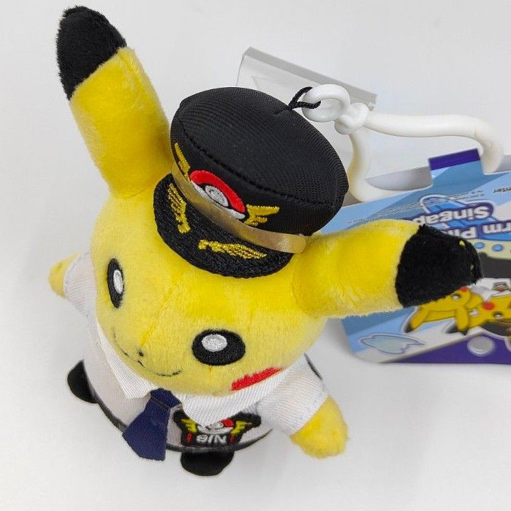 シンガポール限定】ポケモン ピカチュウ CA パイロット キーホルダー