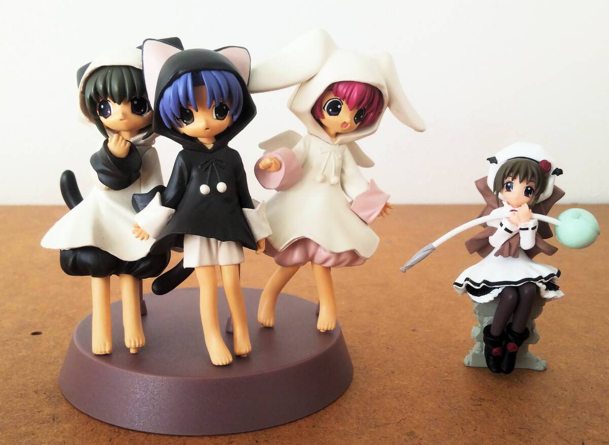 特典フィギュアのみ ぴたテン 湖太郎 ＆ 美紗 ＆ 紫亜 パジャマVer DVD