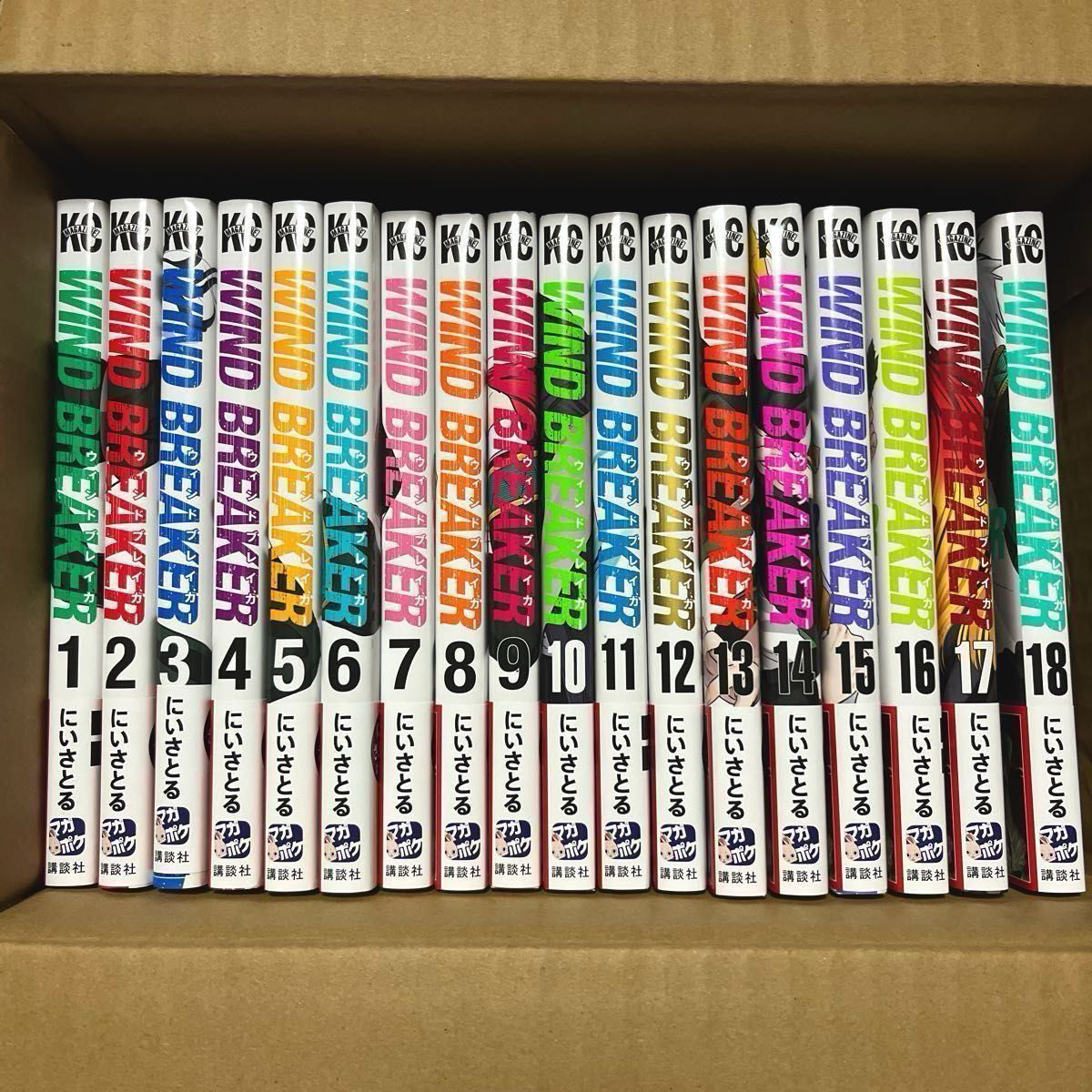 WIND BREAKER 全巻セット・1巻〜18巻 ウィンドブレーカー｜Yahoo