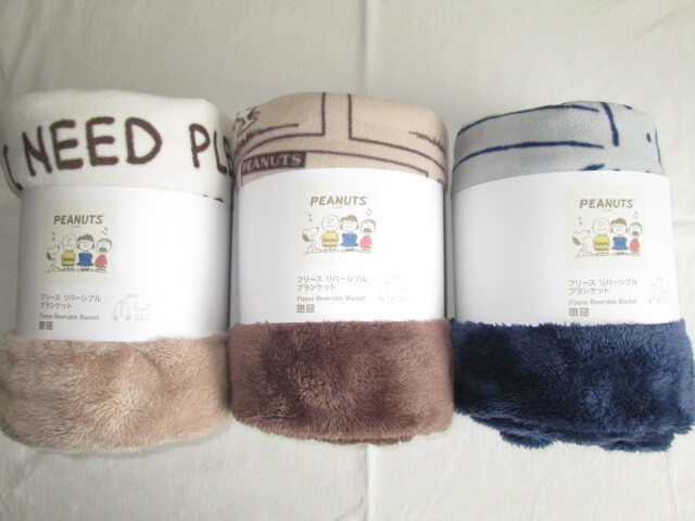 新品 2022年 UNIQLO ユニクロ ピーナッツ スヌーピー フリース