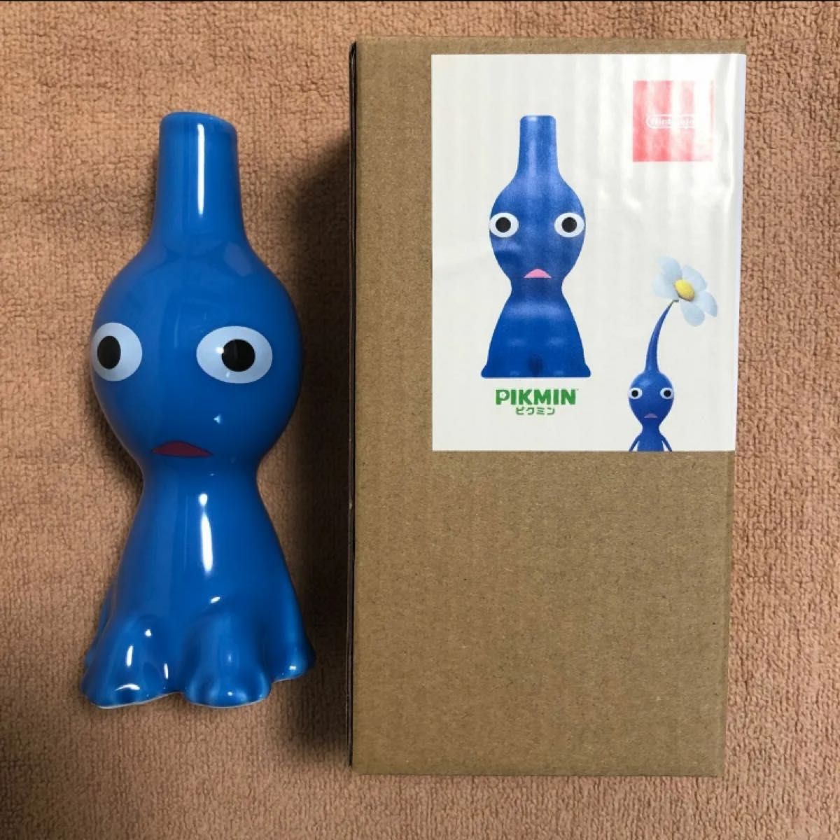 Nintendo ピクミン 一輪挿し 花瓶 陶器製 黄ピクミン 赤ピクミン 青