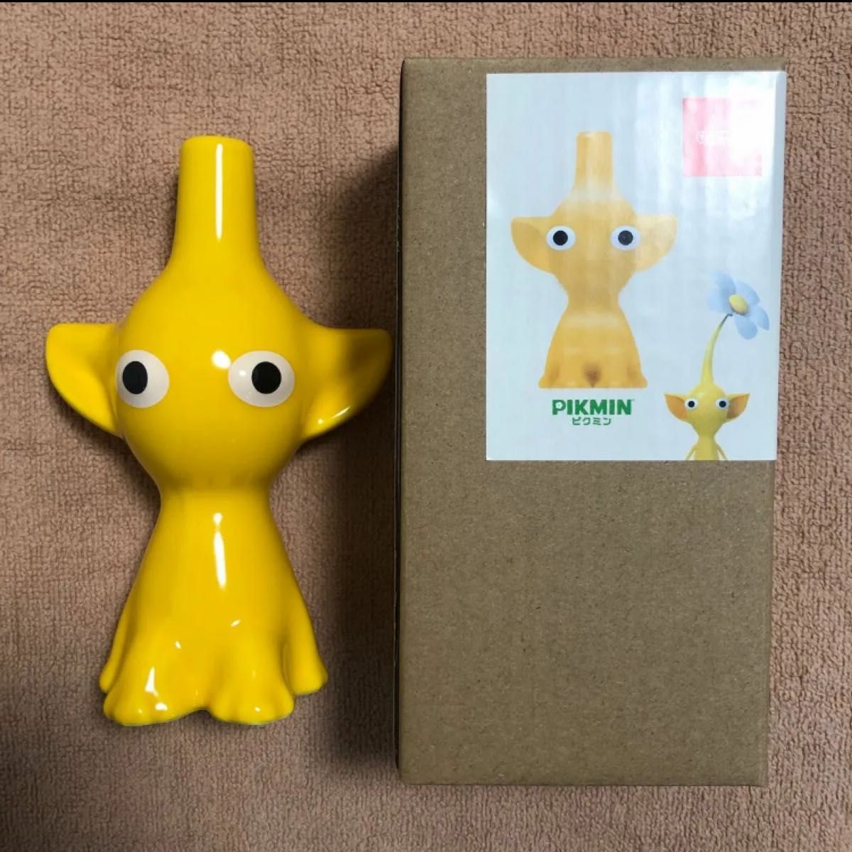 Nintendo ピクミン 一輪挿し 花瓶 陶器製 黄ピクミン 赤ピクミン 青