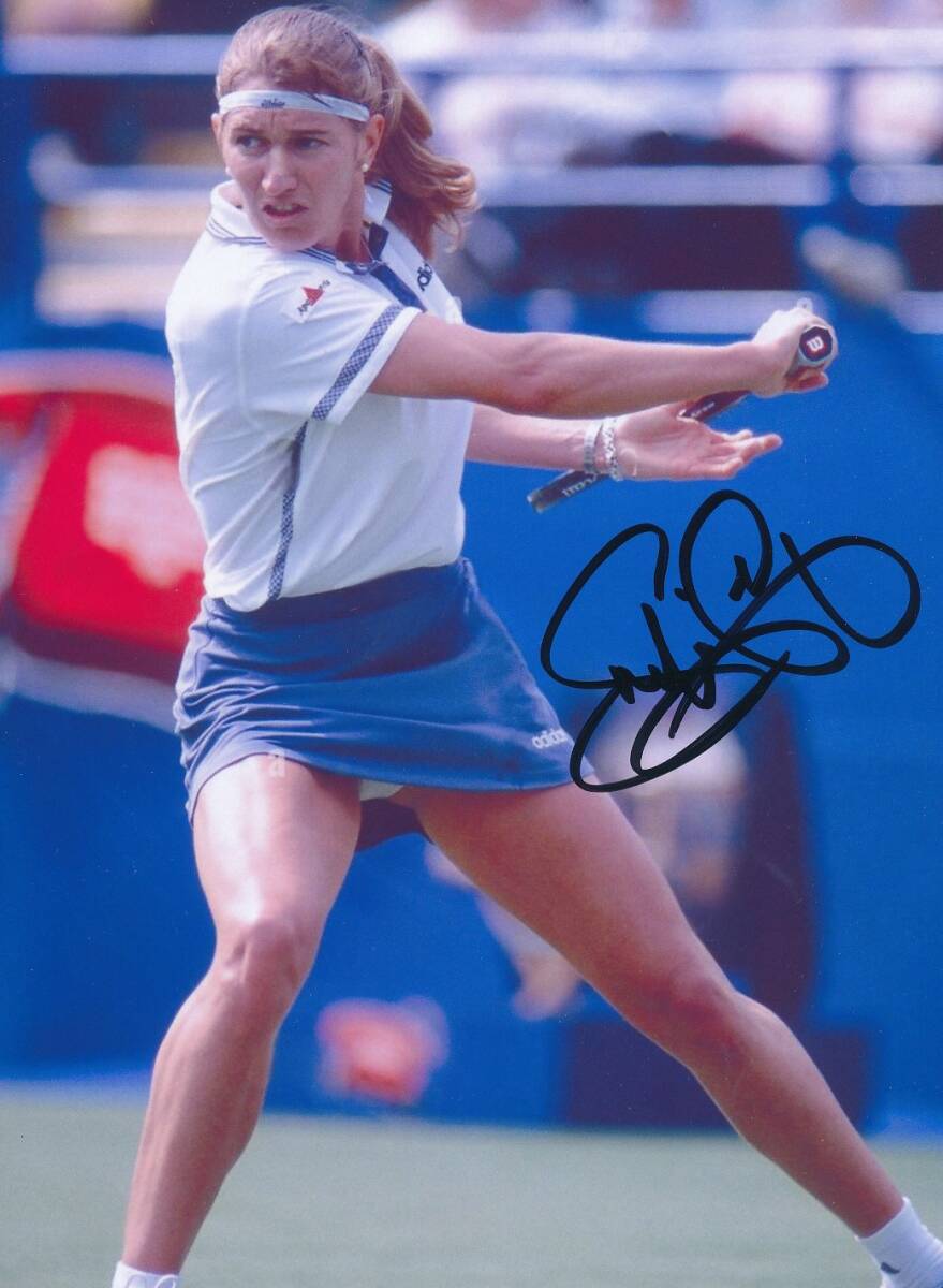 Yahoo!オークション - Steffi Graf シュテフィ・グラフ 直筆サイン写真