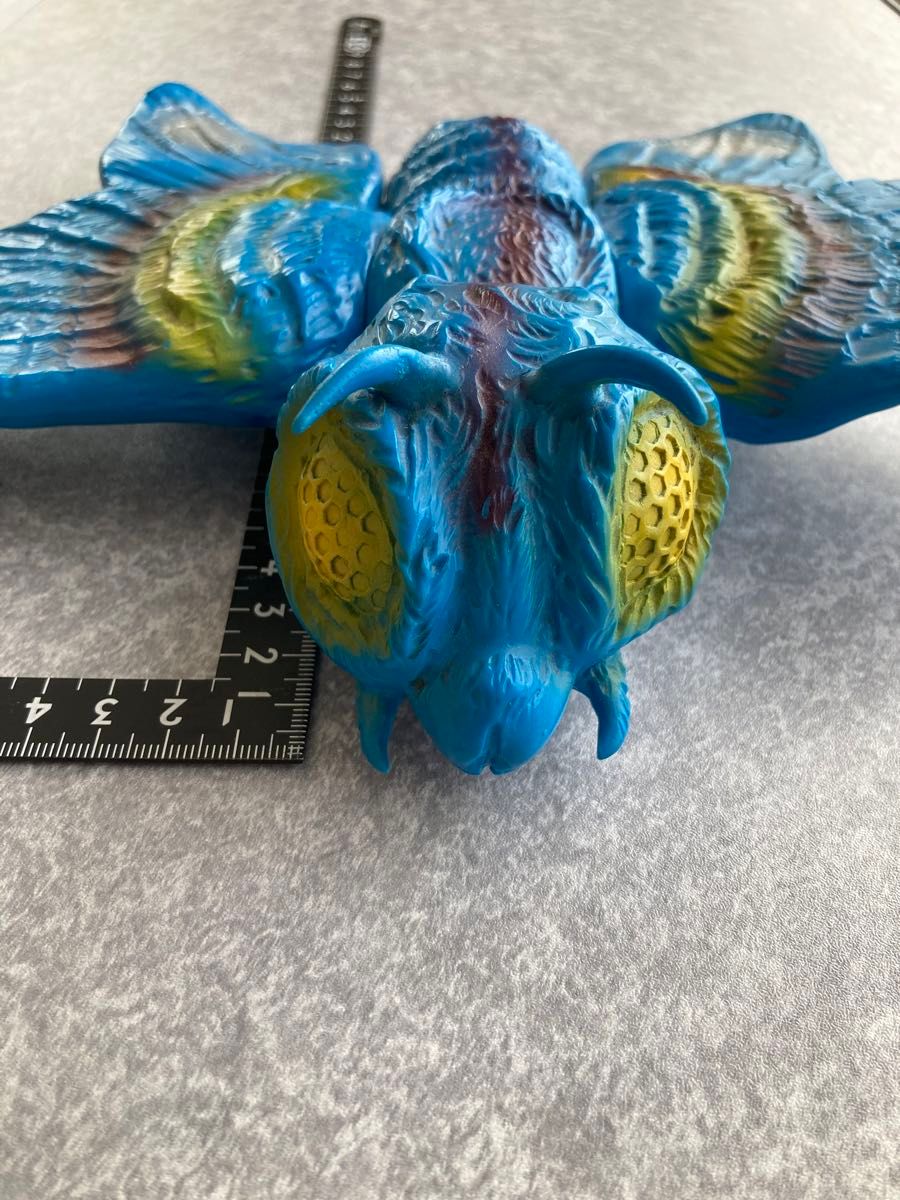 ☆当時物 昭和レトロソフビ モスラ☆ ゴジラGODZILLA 怪獣 ブルマァク