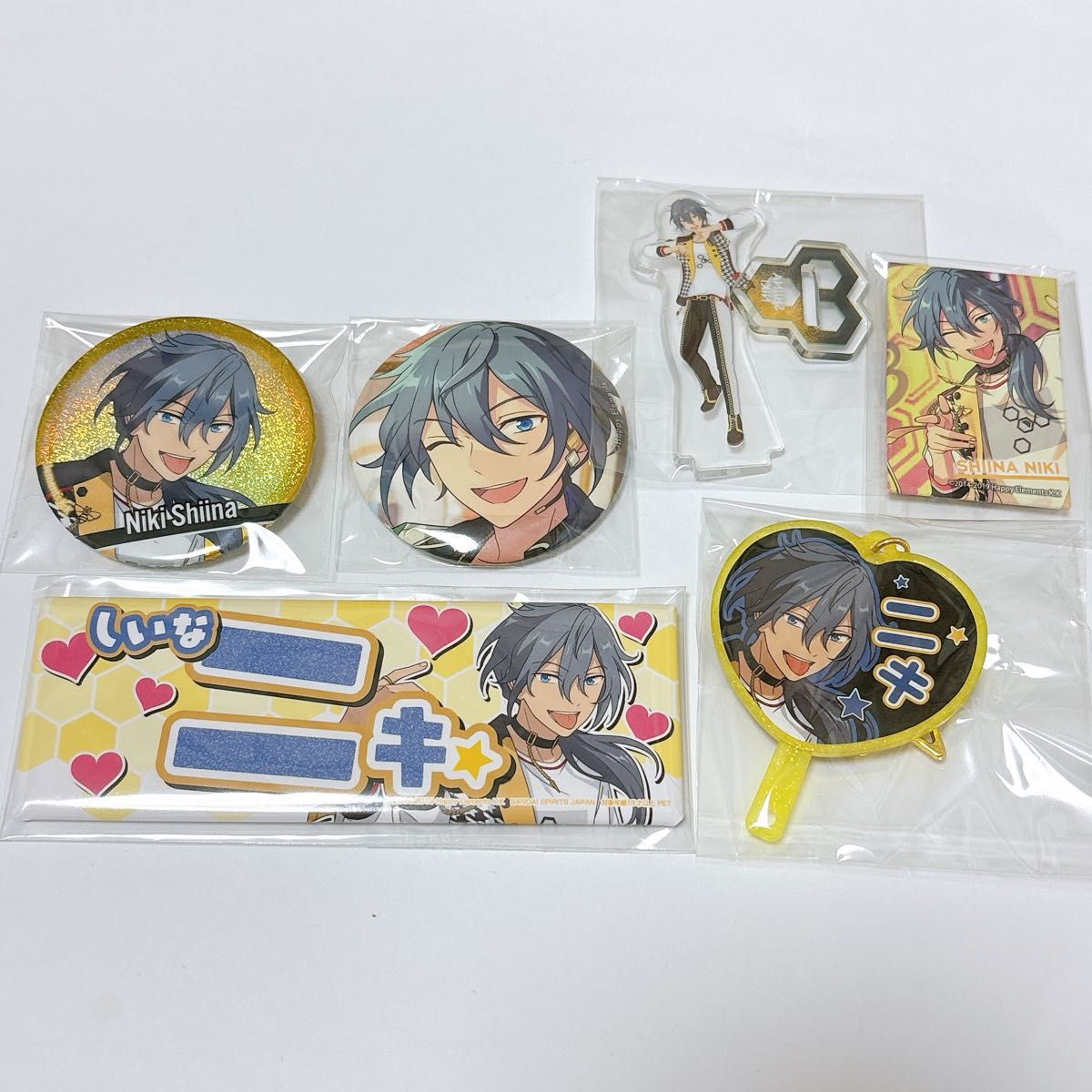 あんスタ 椎名ニキ イベコレ缶バッジ 80点セット あんスタ 椎名ニキ 缶