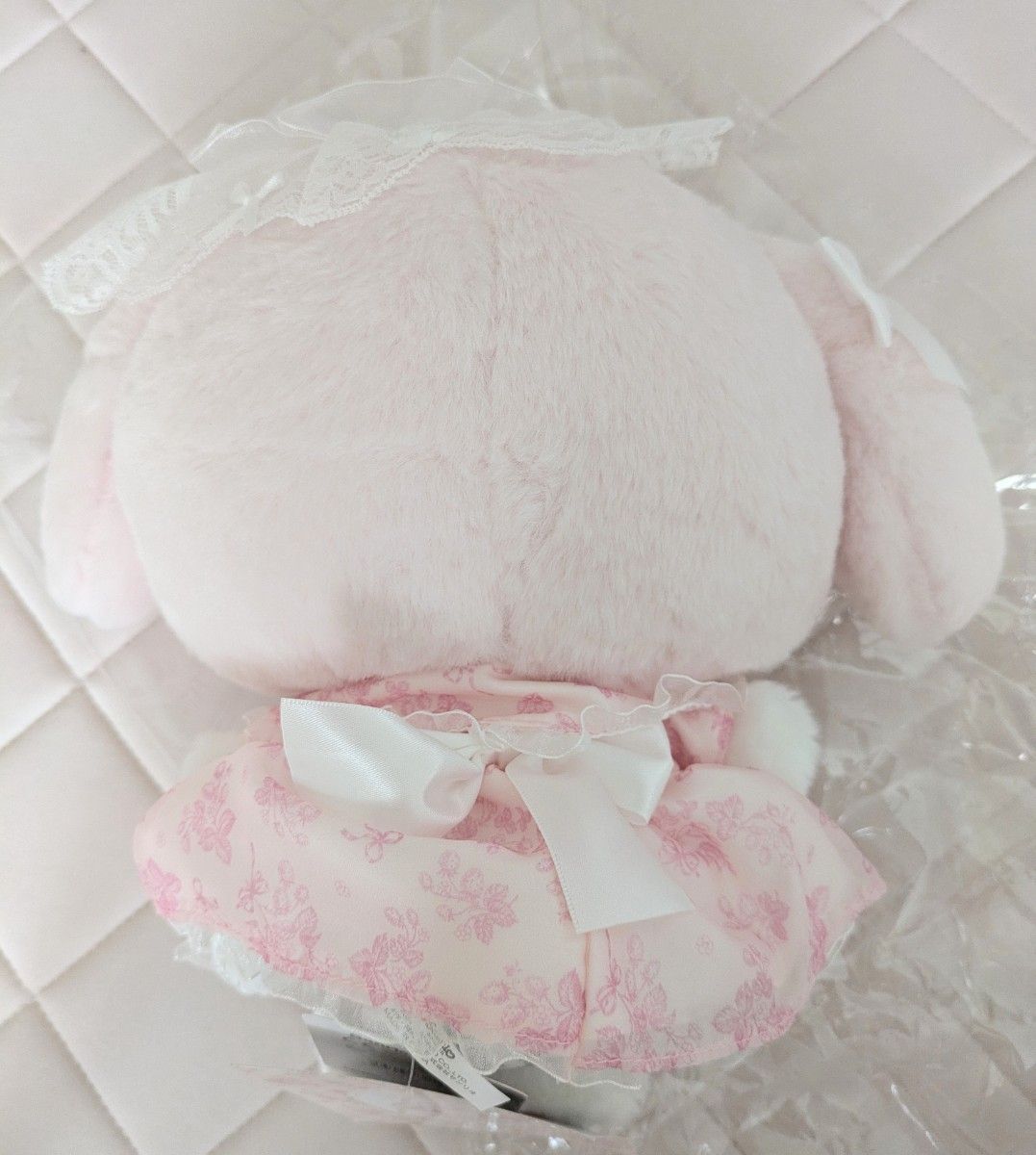 マイメロディ バースデードール 白いちごのティータイム ぬいぐるみ