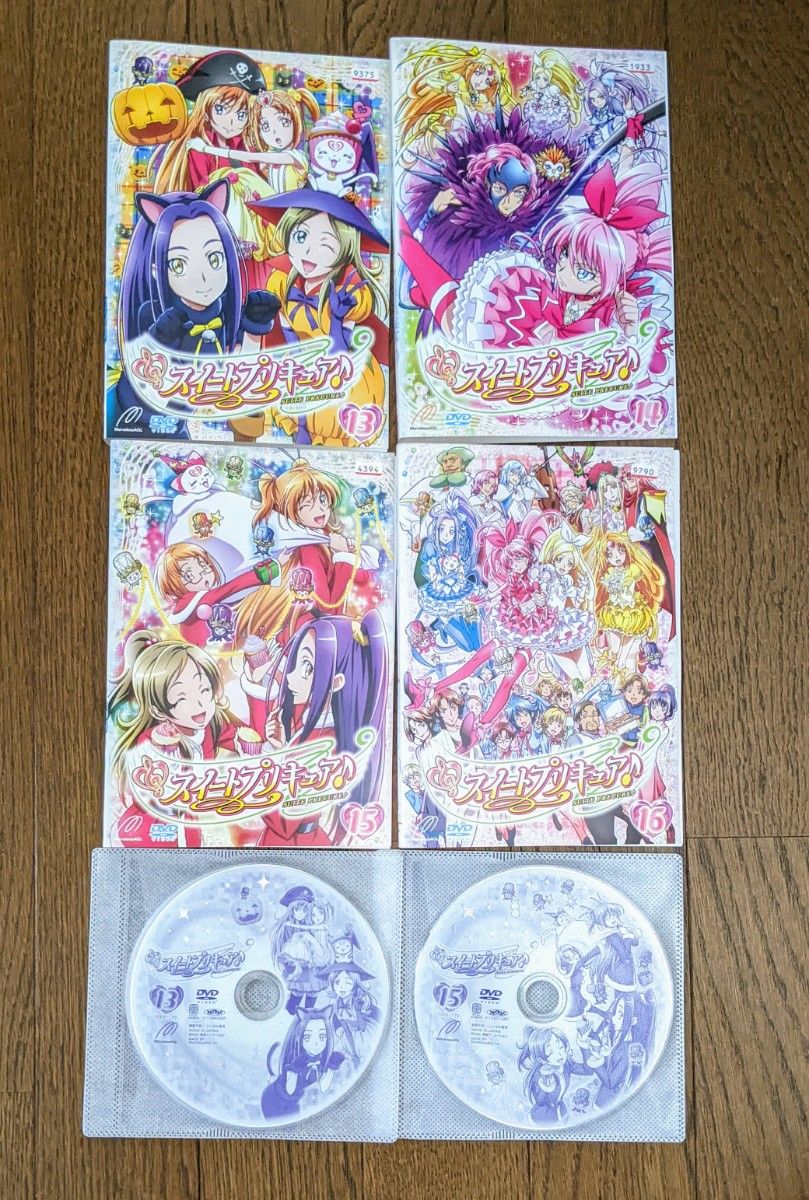 スイートプリキュア DVD全16巻｜Yahoo!フリマ（旧PayPayフリマ）