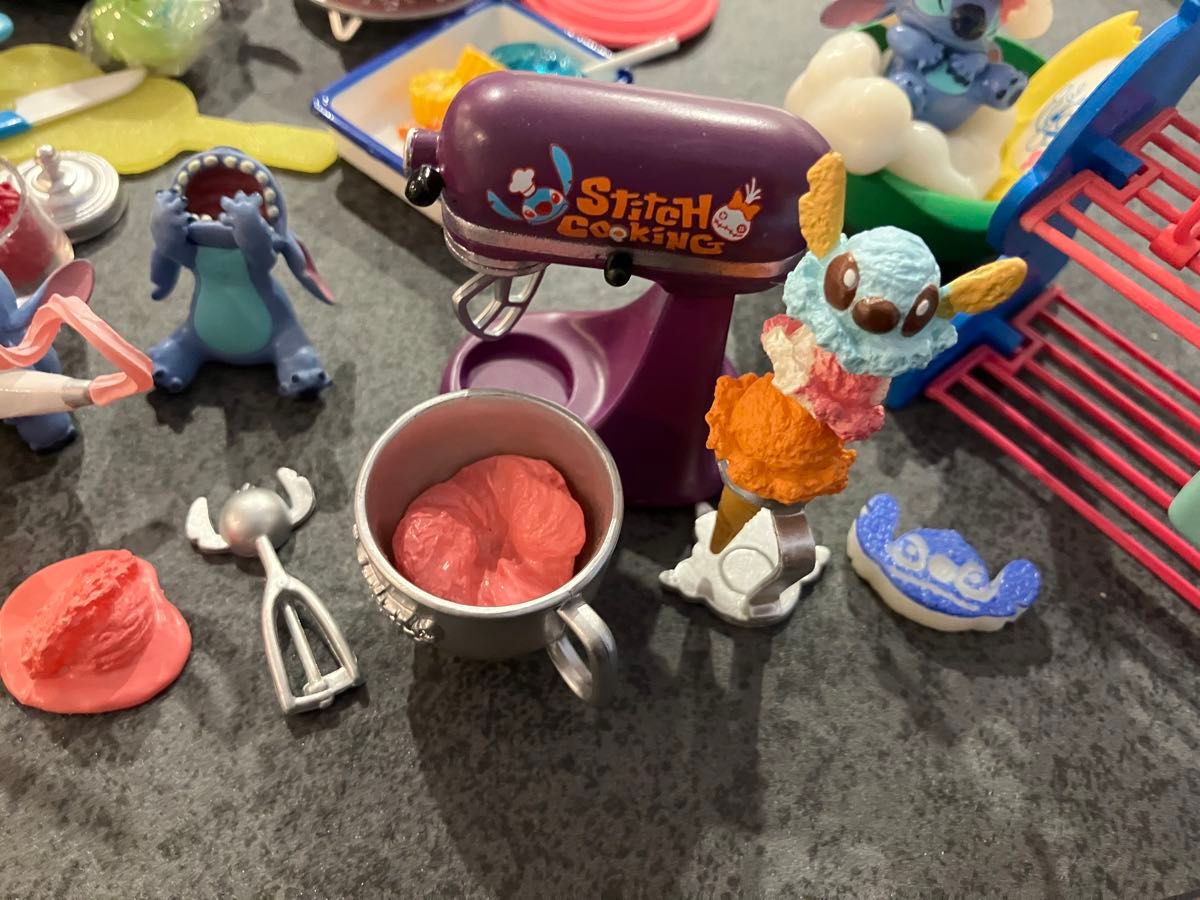 難有 リーメント ミニチュア ディズニー スティッチ ハチャメチャ