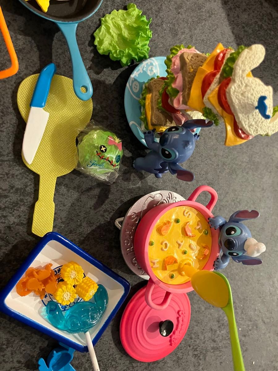 難有 リーメント ミニチュア ディズニー スティッチ ハチャメチャ