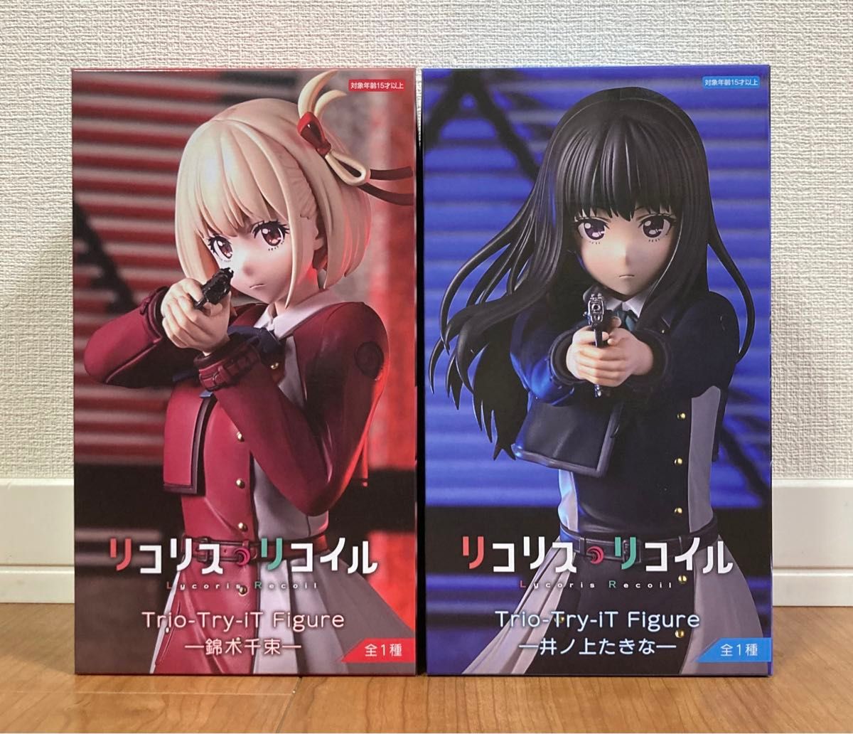 新品未開封 2種セット】リコリス・リコイル Trio-Try-iT Figure 錦木