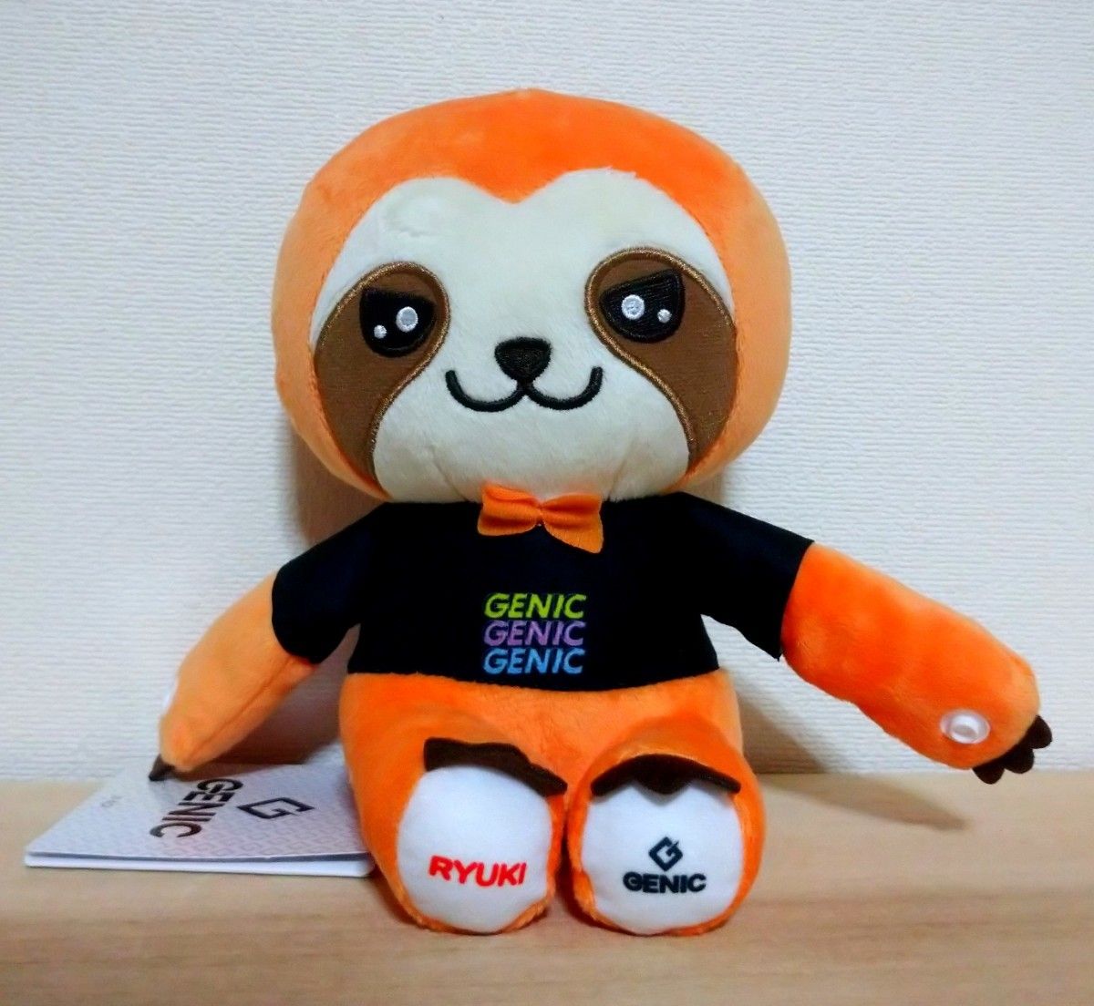 GENIC ANIMAL COORDY ぬいぐるみ Vol 2 小池竜暉 RYUKI オレンジ 新品