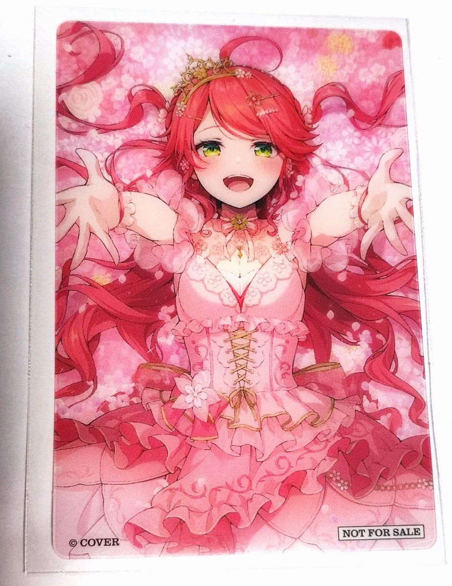 さくらみこ 1stアルバム flower rhapsody 封入特典クリアカード