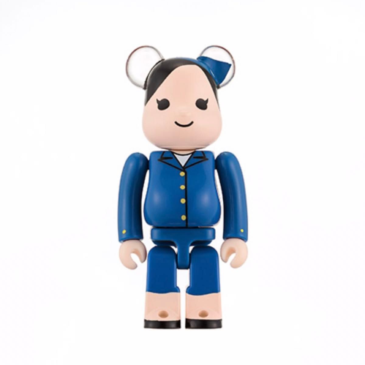 BE@RBRICK for ANA創立70周年記念歴代制服コレクション 100%
