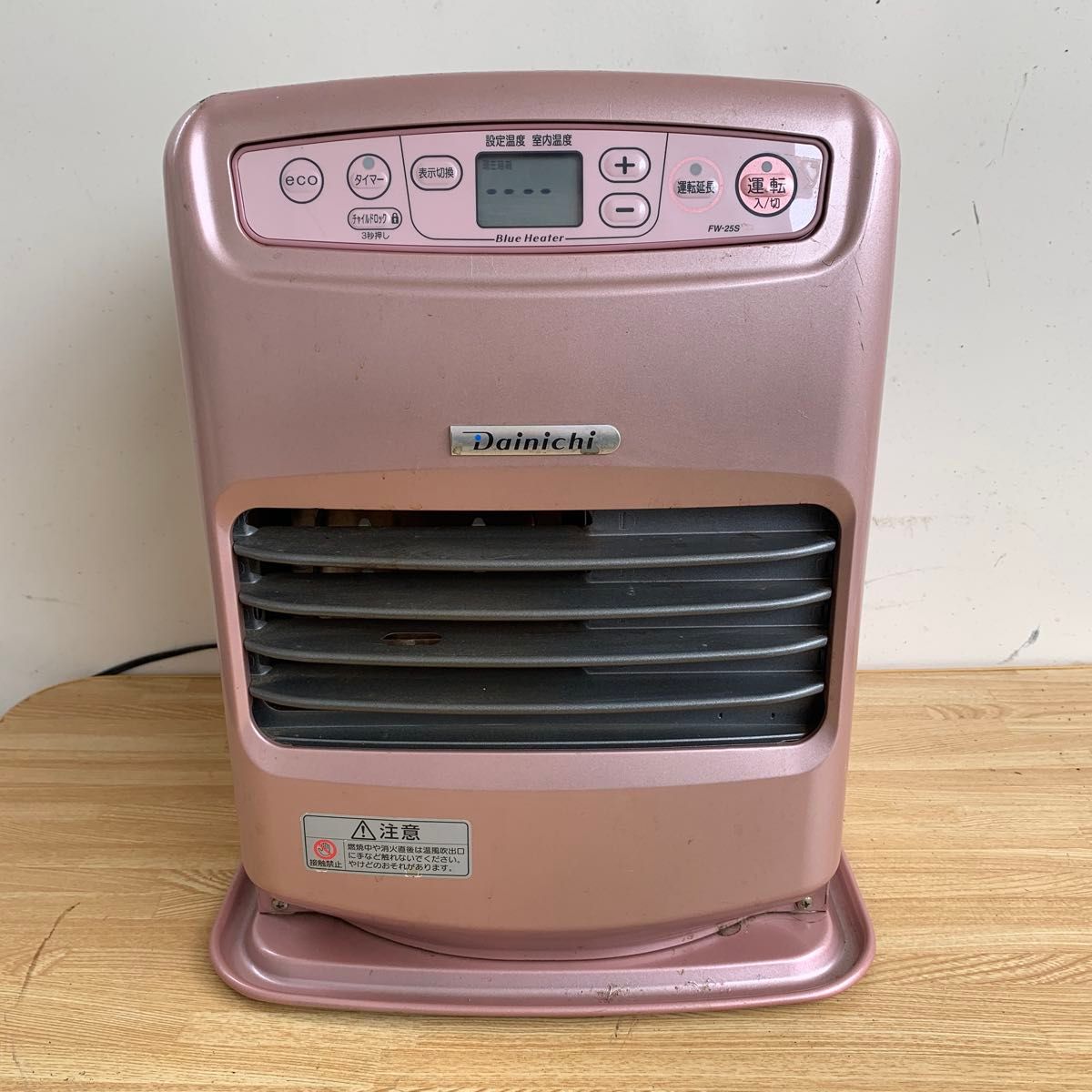 日本製 ダイニチ工業株式会社 石油ストーブ ファンヒーター JIS S 2036