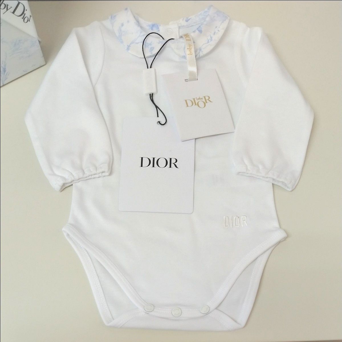 baby Dior ロンパース スタイ 帽子 セット 3M ベビー服 ベビー