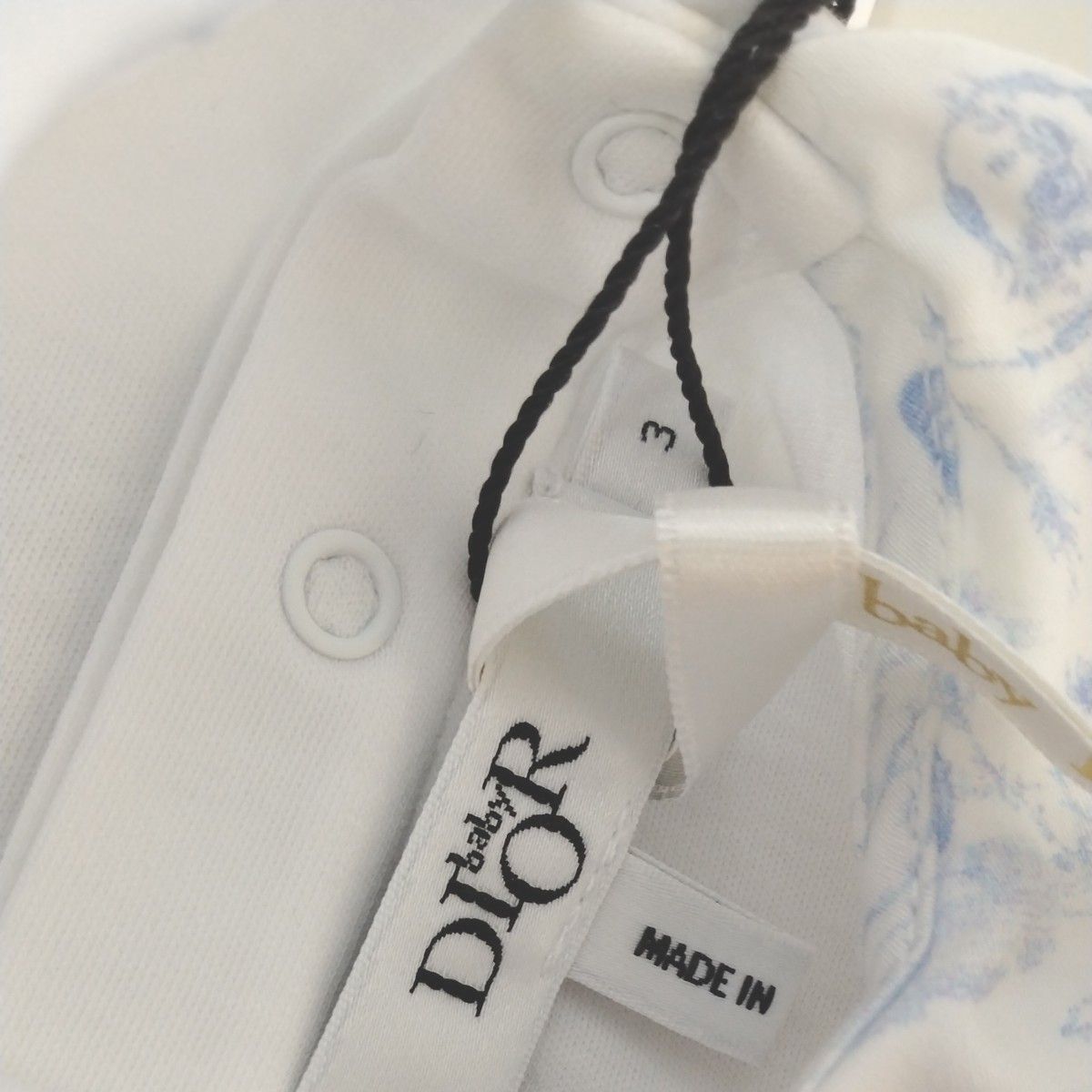 baby Dior ロンパース スタイ 帽子 セット 3M ベビー服 ベビー