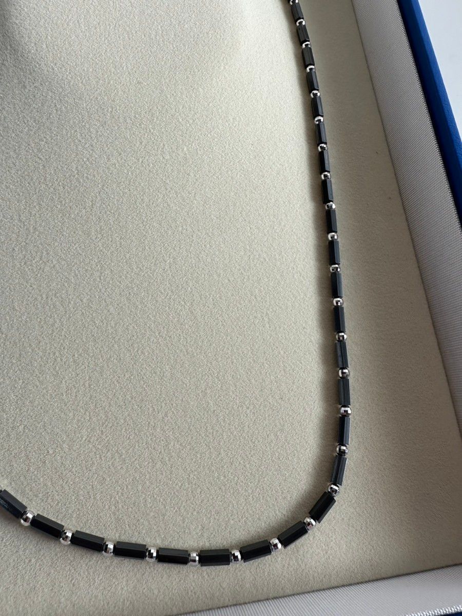 Dis Moi Materano ディモア マテラノ ネックレス K18WG 50cm｜Yahoo