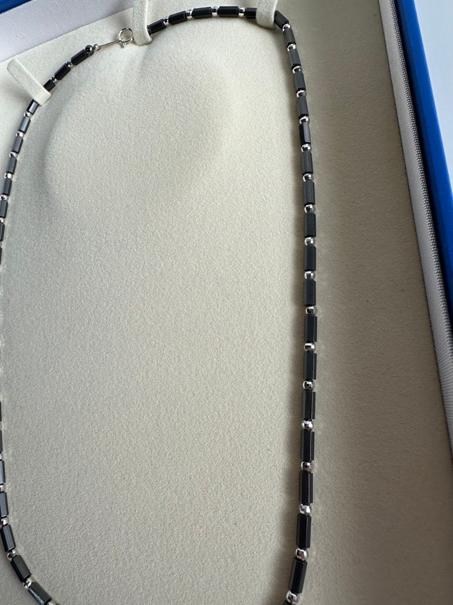 Dis Moi Materano ディモア マテラノ ネックレス K18WG 50cm｜Yahoo