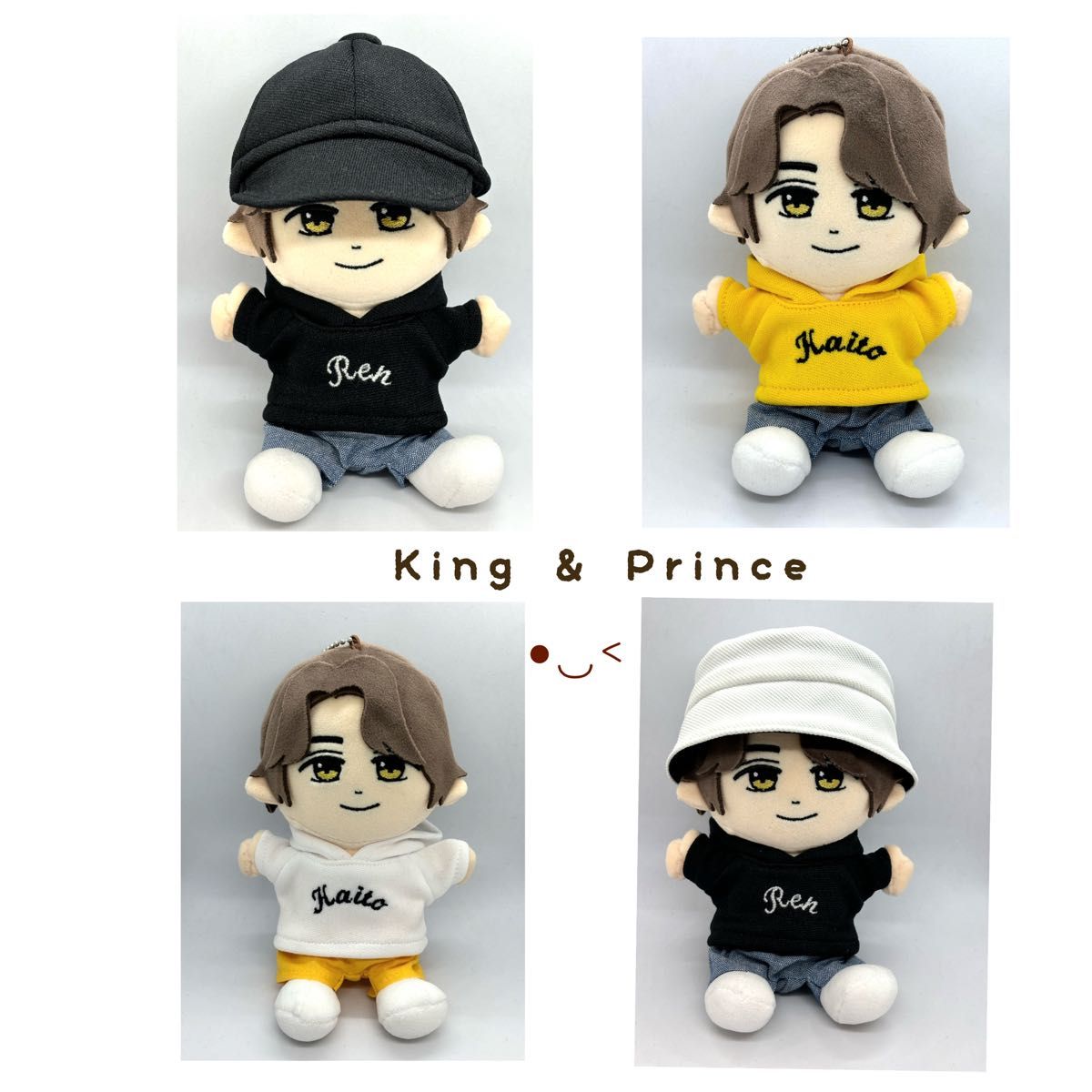 オーダーページ 名前刺繍入り ちびぬい服 なにわ男子 はぴぬい King