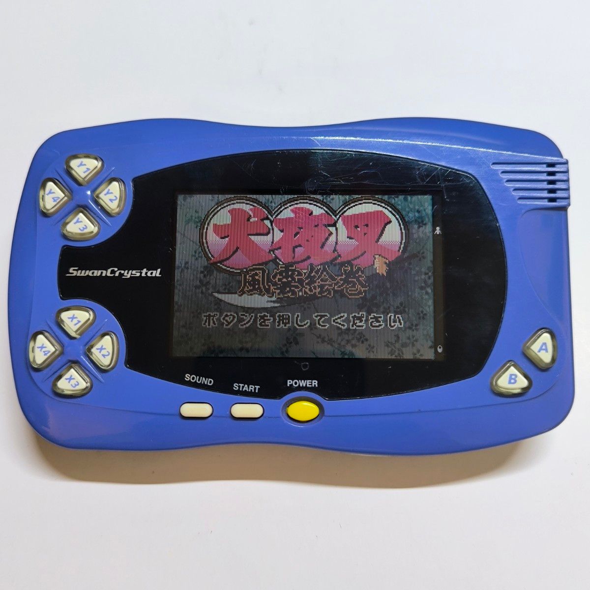 BANDAI ワンダースワン スワンクリスタル ブルーバイオレット 本体