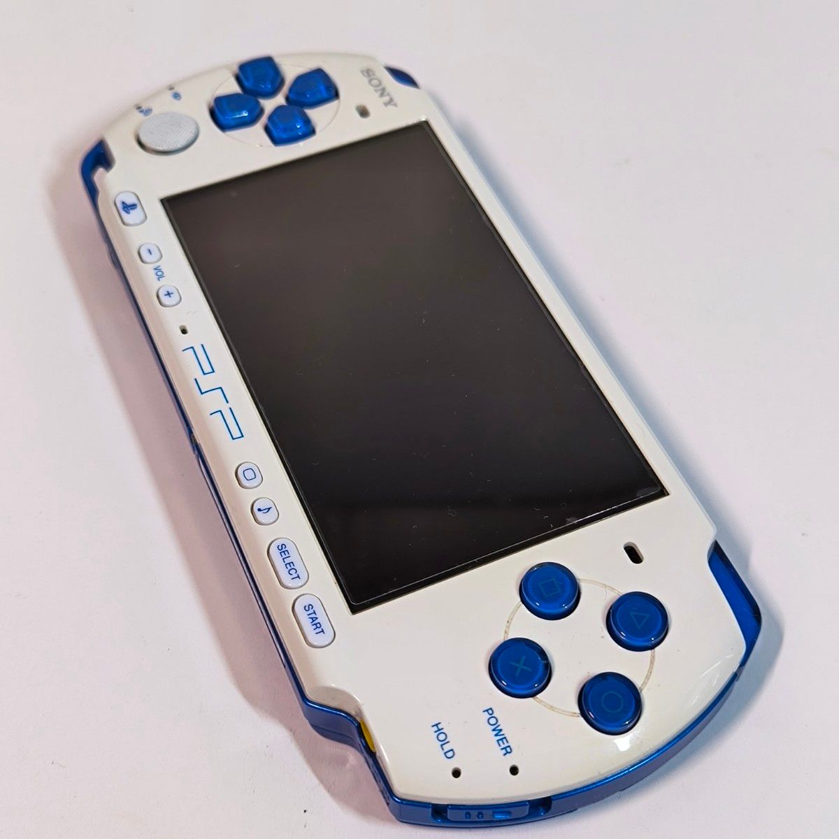 美品 SONY PSP-3000 本体のみ ブルー ホワイト ツートン 動作確認済み