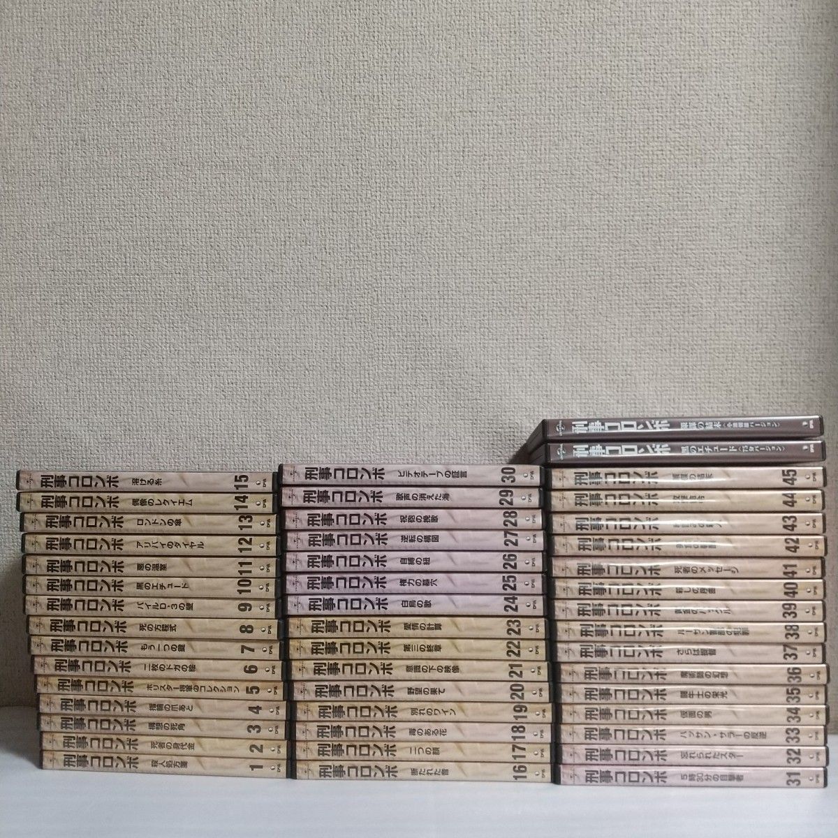 刑事コロンボ DVDコレクション 全巻セット｜Yahoo!フリマ（旧PayPay