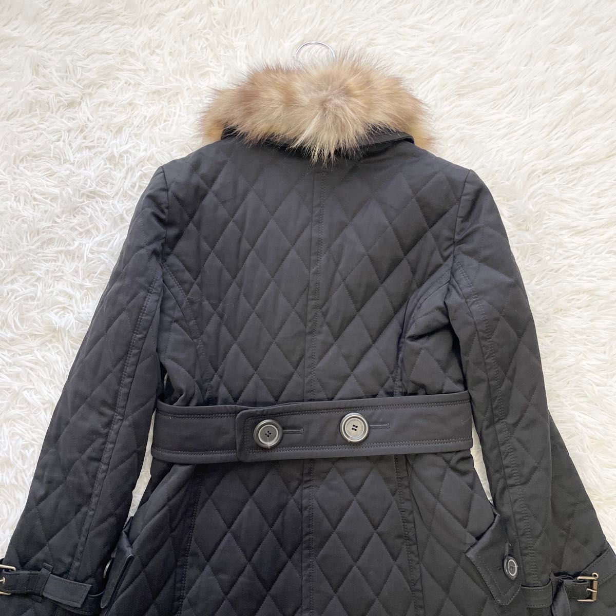 BURBERRY BLUE LABEL バーバリーブルーレーベル キルティングロング