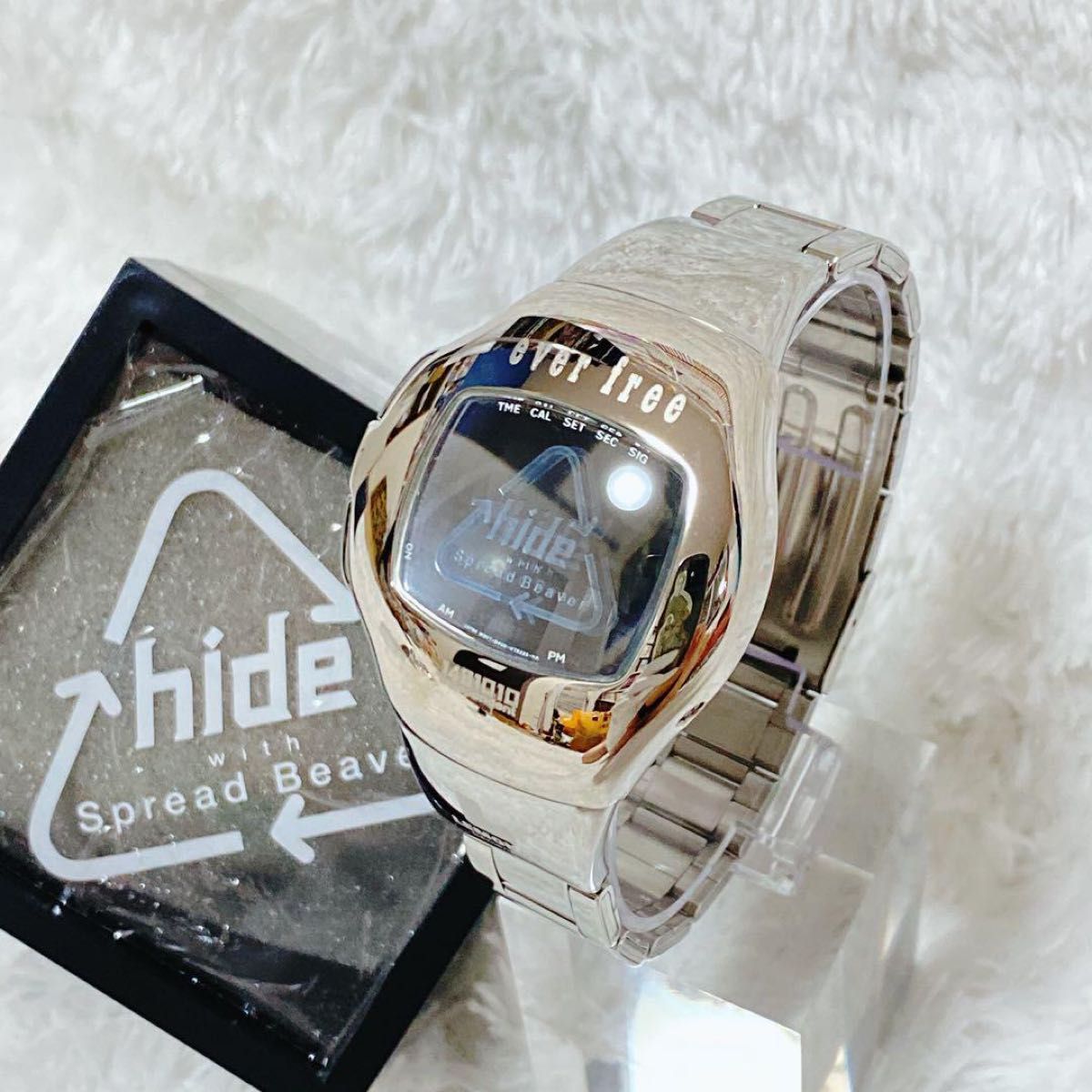 希少・美品】hide with Spread Beaver FC限定腕時計 ヒデ スプレッド