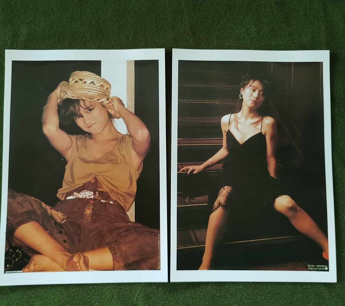 中森明菜・ポストカード・28枚・シングル、アルバム・ジャケット写真