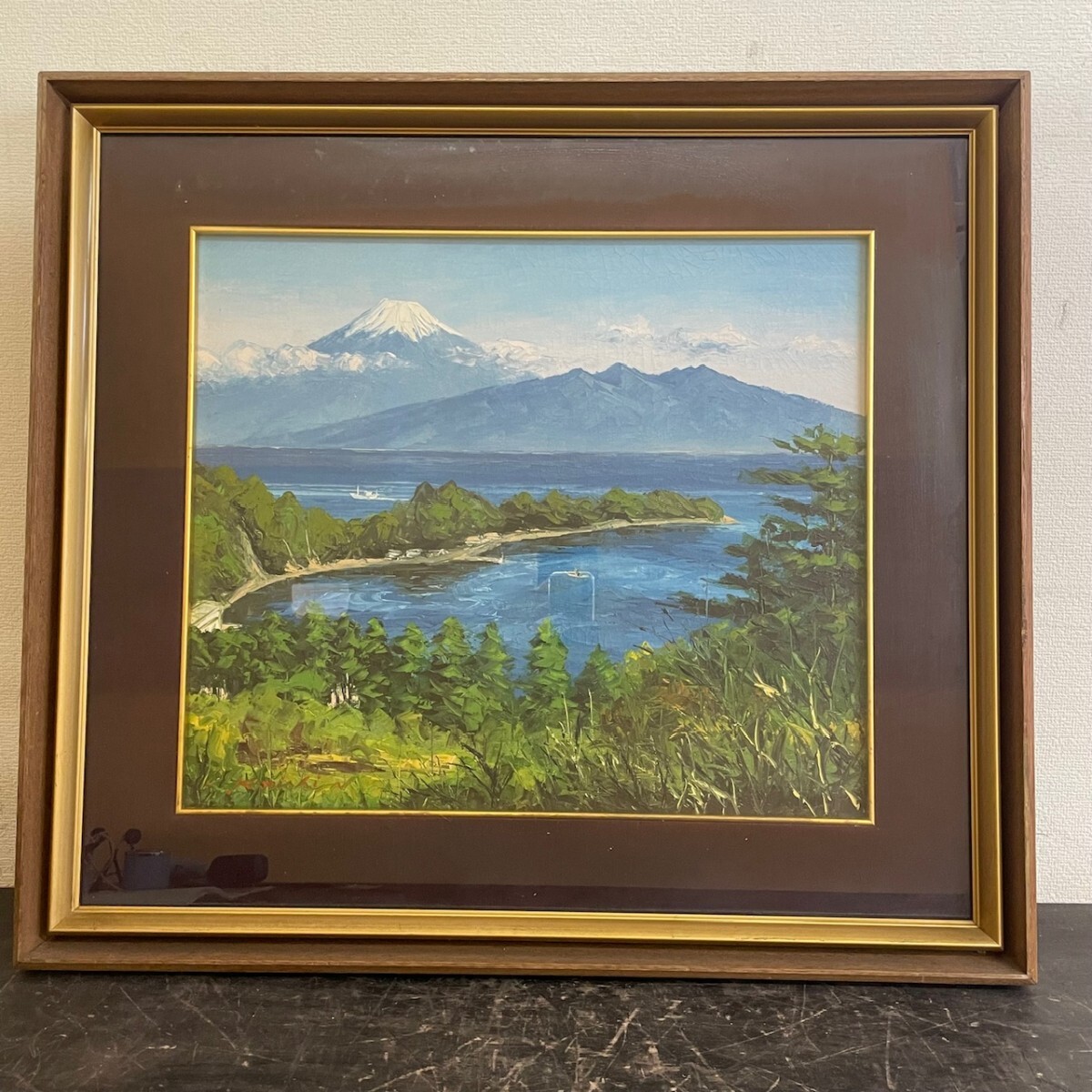 静寂の森 油彩画 額装絵画／サインあり／大型作品 2026年最新】Yahoo