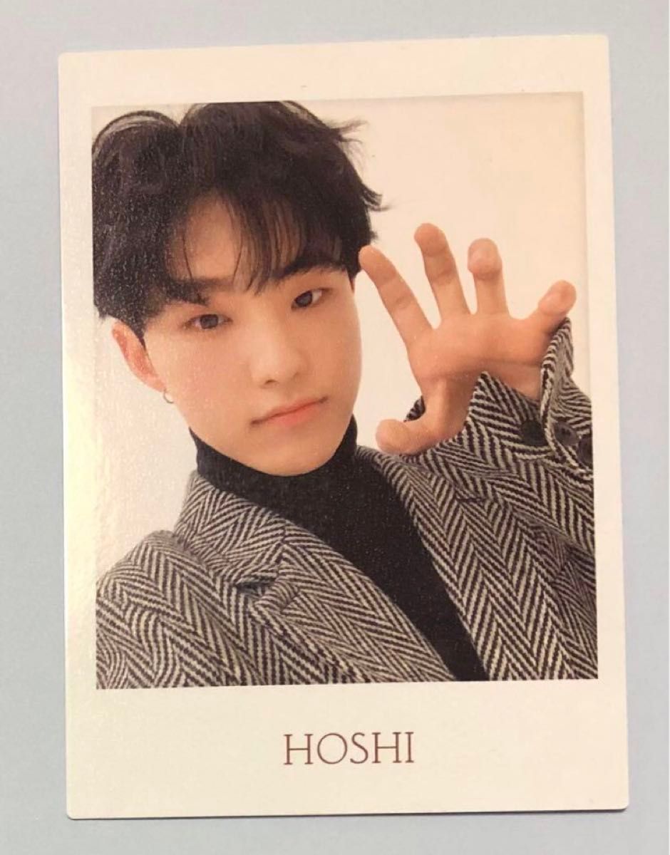 公式】ホシ メッセージトレカ ウィンター チェキ SEVENTEEN セブチ