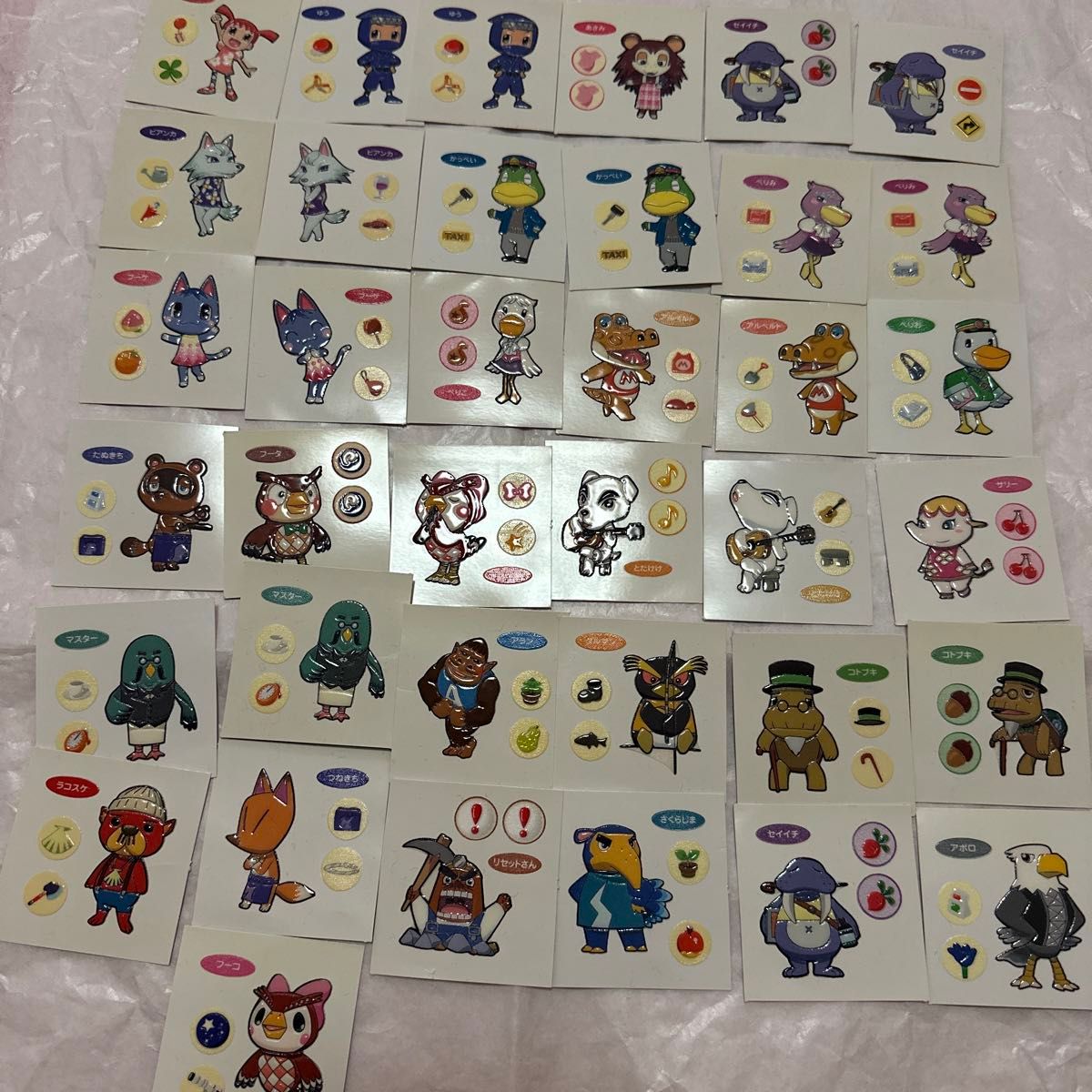 劇場版 どうぶつの森 第一パン シール ステッカー 37枚セット｜Yahoo