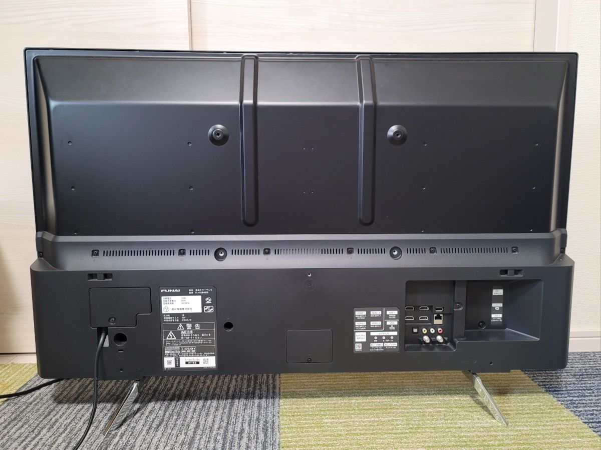 優希様専用 値下げ フナイ 43V型 4K液晶テレビ ハードディスク内蔵 FL