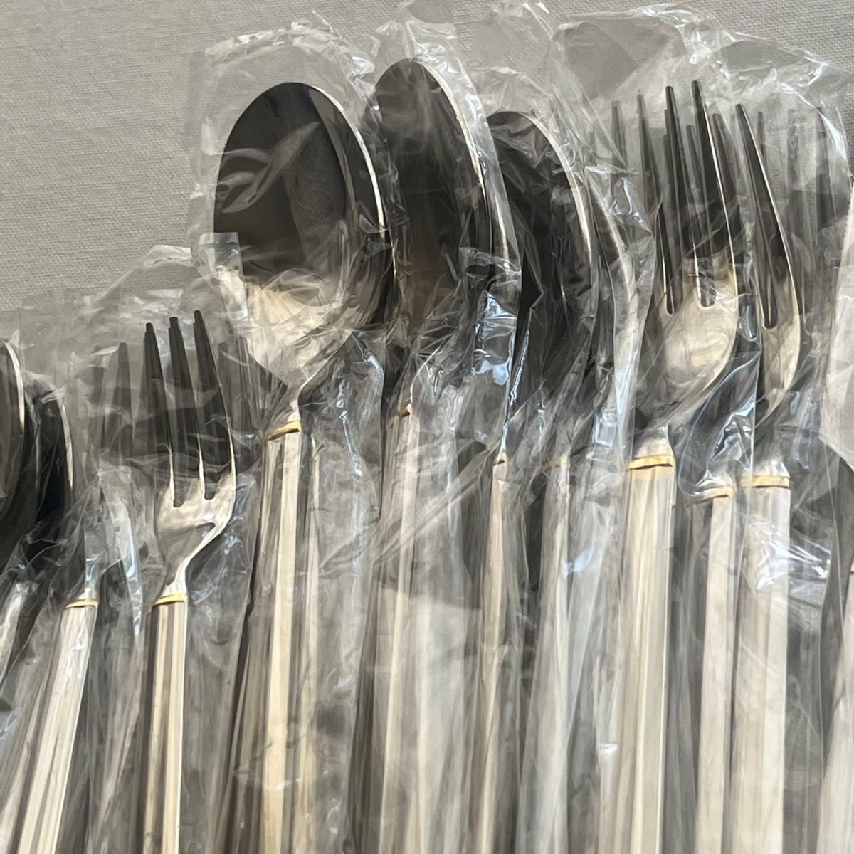 マーシャン スカンジナビア 金彩 ディナーカトラリーセット ナイフ