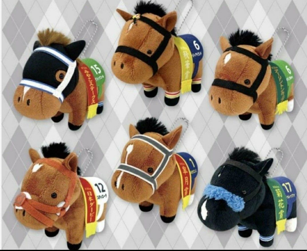 サラブレッドコレクション マスコットボールチェーン22 ぬいぐるみ 全6