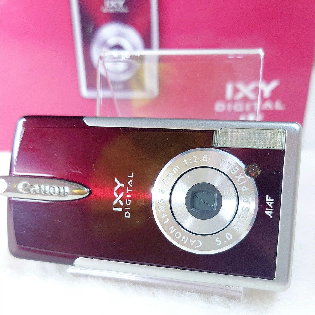 動作確認済 Canon IXY DIGITAL L2 PC1108 ワインレッド｜Yahoo!フリマ
