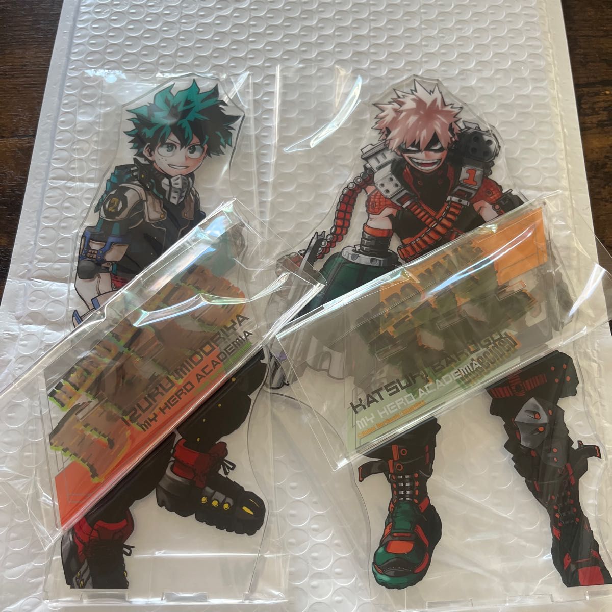 僕のヒーローアカデミア アクリル MEGA フィギュアVol 2爆豪勝己 緑谷