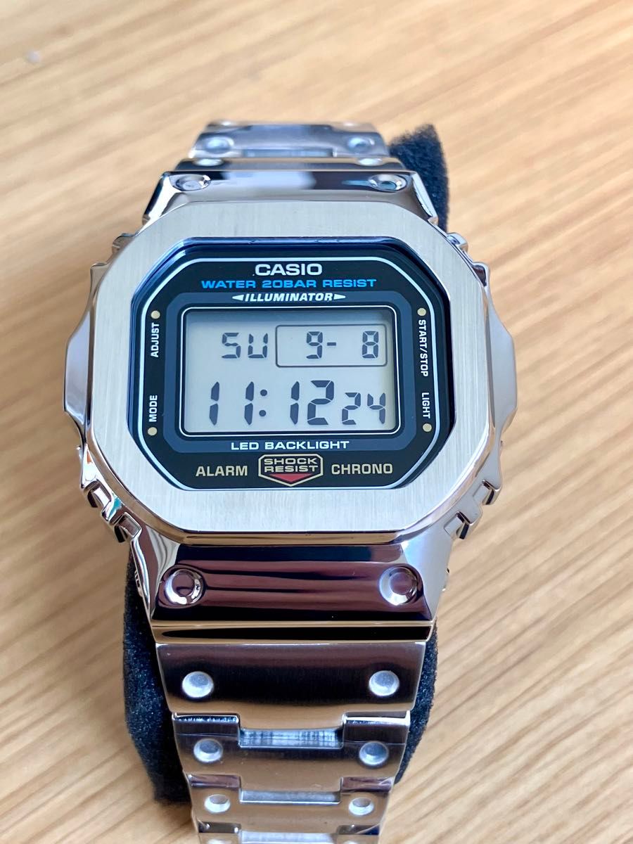 新品 フルメタル CASIO カシオ G-SHOCK DW-5600UE DW-5600 カスタム