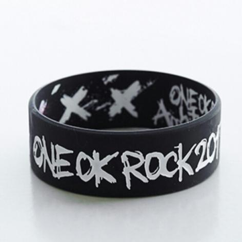 送料無料 新品 黒色 ラバーバンド Ambitious Japan TOUR ONE OK ROCK