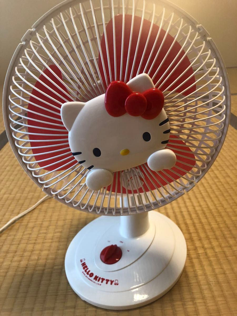 扇風機キティーちゃん ハローキティ 首振り ミニ扇風機｜Yahoo!フリマ