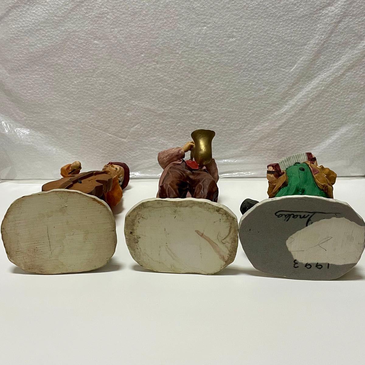 置物 楽隊 3体 イタリア製 アンティーク 置物 楽隊 3体 イタリア製